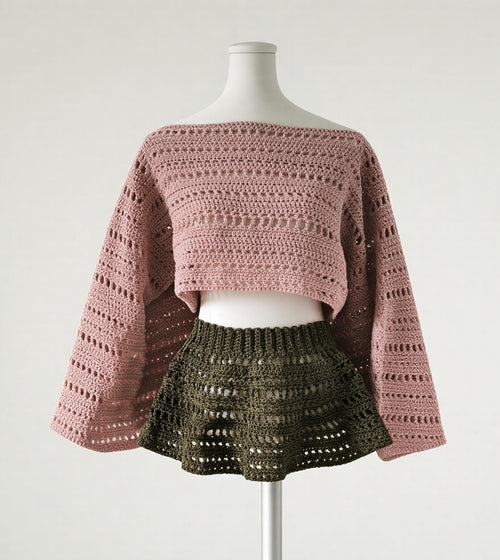 Jupe Poly en crochet